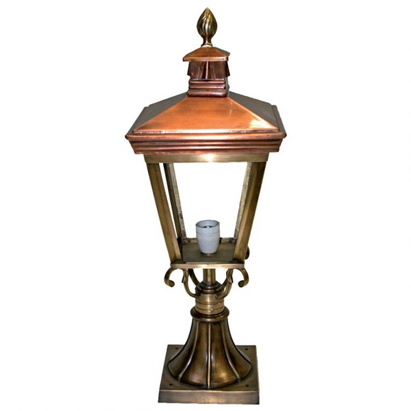 Tuinlamp Tilburg brons/koper - 75 cm