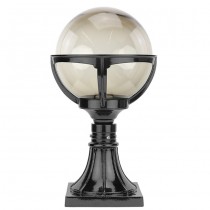 Buitenverlichting Nostalgisch Klassiek Tuinbol Waalre rookglas bol - 50 cm