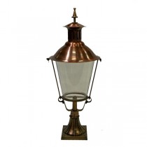 Tuinlamp Delft brons/koper - 88 cm
