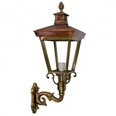 Buitenlamp Leusden brons - 78 cm