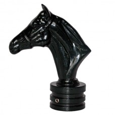 Paalkop Paard ornament - 18 cm