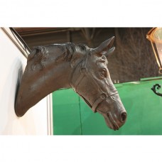 Paardenhoofd ornament brons - 42 cm